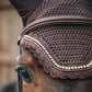 Kentucky Horsewear Fly Veil Wellington Soundless Stone & Pearl Brown