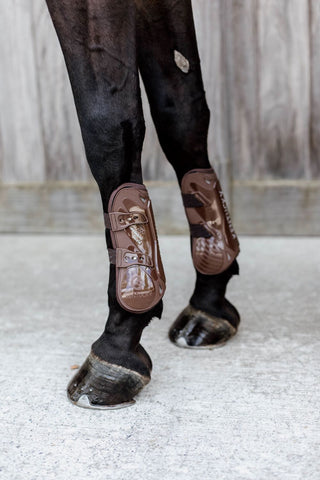 Kentucky Horsewear Peesbeschermers Bamboo Elastic Bruin Bruin