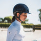 Kask Star Lady 2.0 Pure Shine Chrome Atlantic Blue Swarovski Carpet Abisso