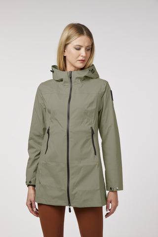 Vestrum rain parka women Chia Silver Sage