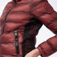 Vestrum padded jacket ladies Pusan Dark Mauve