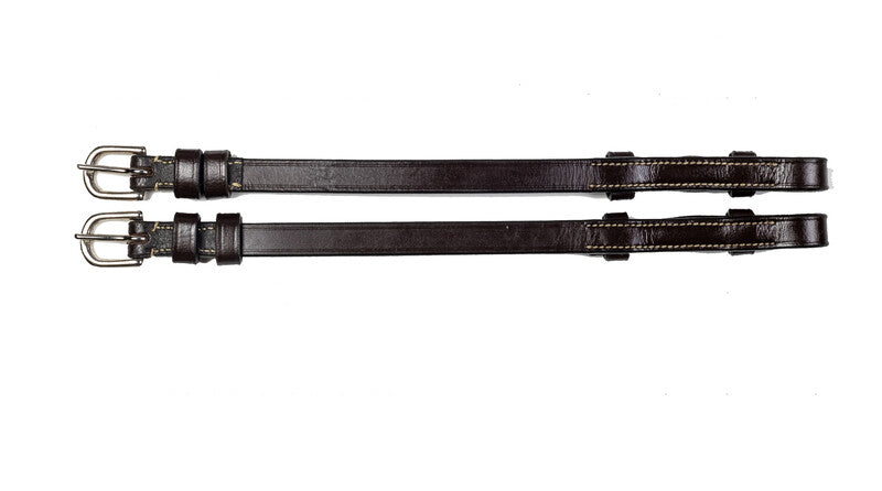 LJ Leathers New Pro Bakstukken Bruin Zilver kleurig