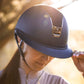 Samshield 2.0 Miss Shield shadowmatt riding helmet Tiara FB Navy