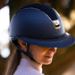Samshield 2.0 Miss Shield shadowmatt riding helmet Tiara FB Navy