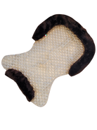 Acavallo Respira Air Release Gelpad met Eco Wool bruin