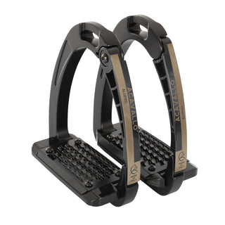 Acavallo Arena Alupro Safety Stirrup Black