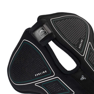 Acavallo Zero Impact Withers Free Half Pad Saddle Pad Black