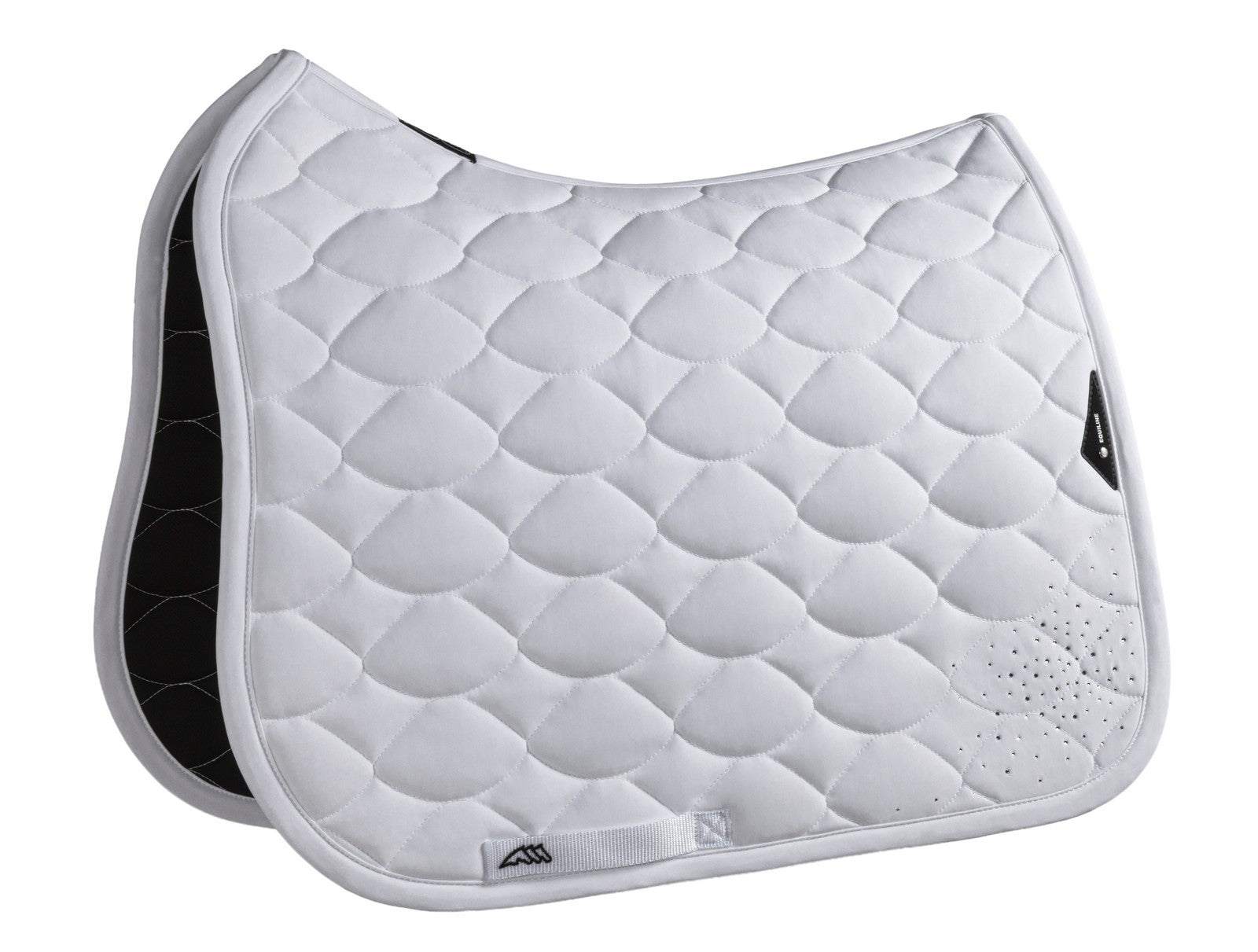 Equiline Dressage Saddle Pad Tech Crystal Fabric Eqtech