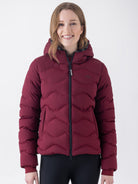 Equiline Gewatteerde Jas Dames Eqcentry Alpine Plum Alpine Plum