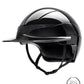 Equiline Horse Riding Helmet Xanto Sun Visor Gloss Swarovski Black