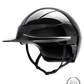 Equiline Horse Riding Helmet Xanto Sun Visor Gloss Swarovski Black