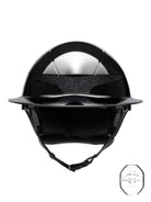 Equiline Paardrijhelm Xanto Sun Visor Gloss Swarovski Zwart