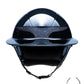 Equiline Horse Riding Helmet Xanto Sun Visor Gloss Swarovski Navy