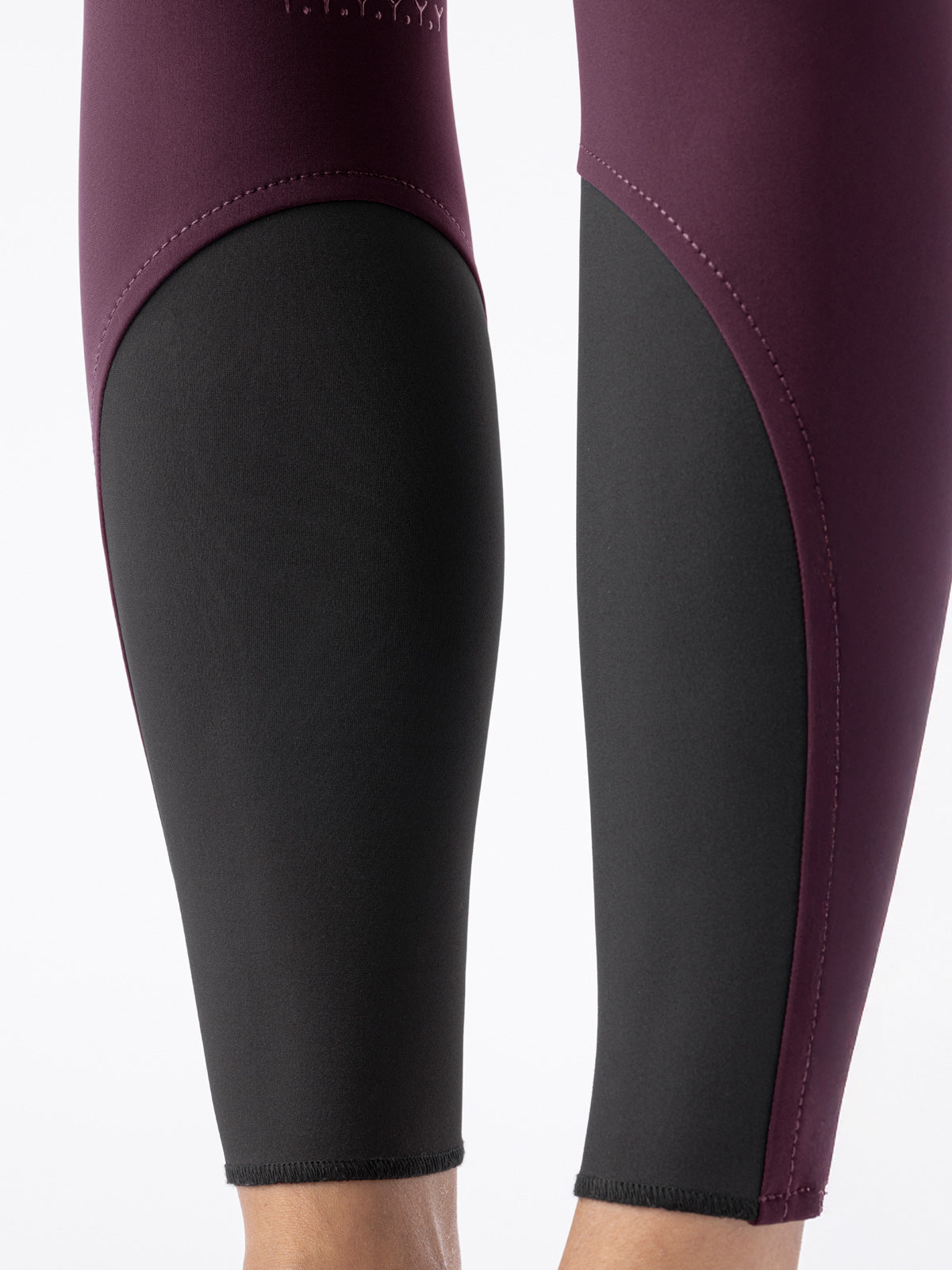 Equiline riding breeches ladies knee grip Atirk Summer Plum
