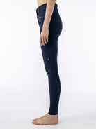 Equiline rijbroek dames full grip hoge band Crystalef Navy