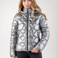 Equiline Quilted Jacket Women Gasic Argento