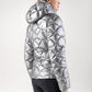 Equiline Quilted Jacket Women Gasic Argento
