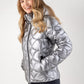 Equiline Quilted Jacket Women Gasic Argento