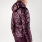 Equiline Quilted Jacket Women Gasic Amaranto