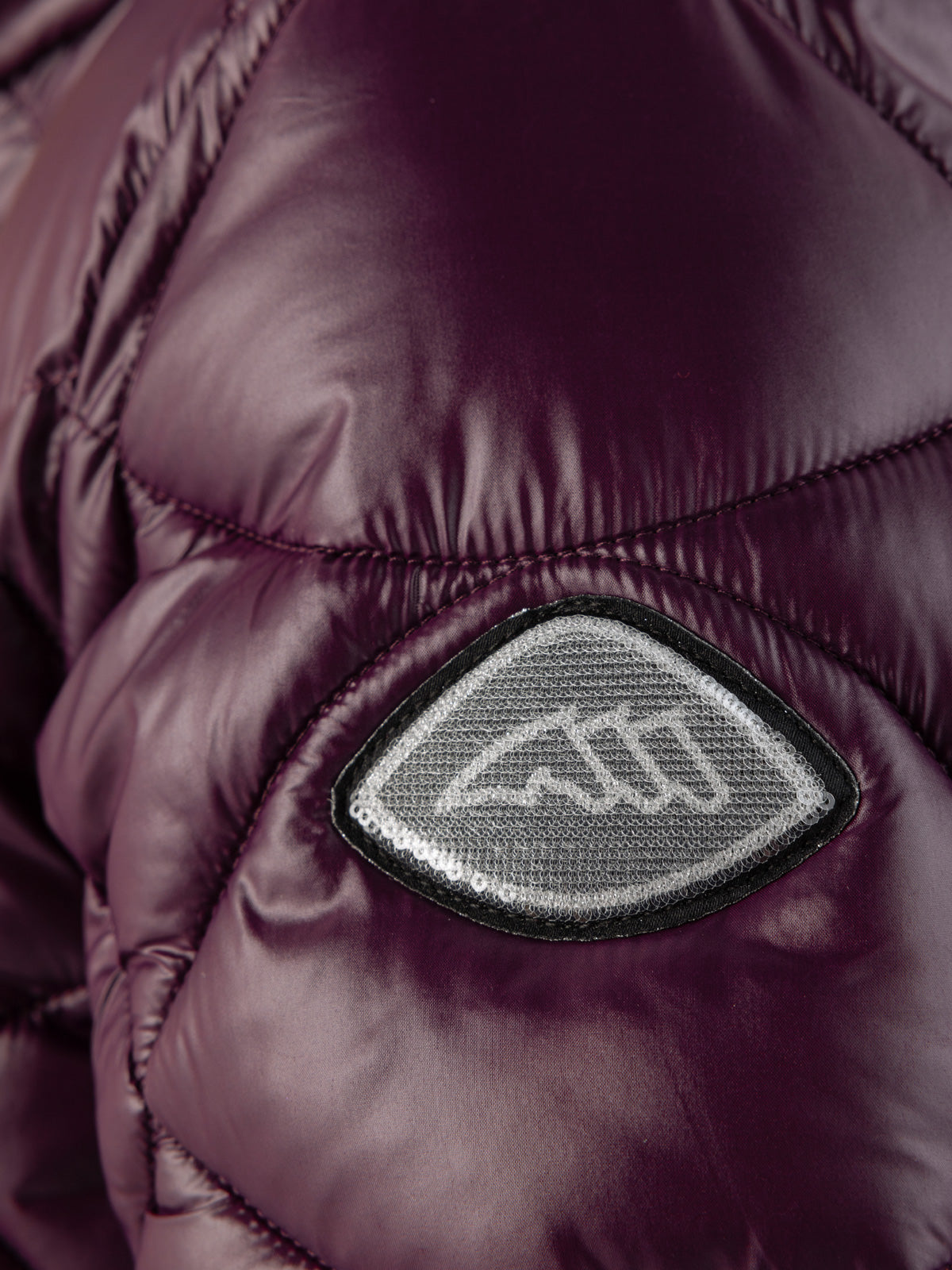 Equiline Quilted Jacket Women Gasic Amaranto