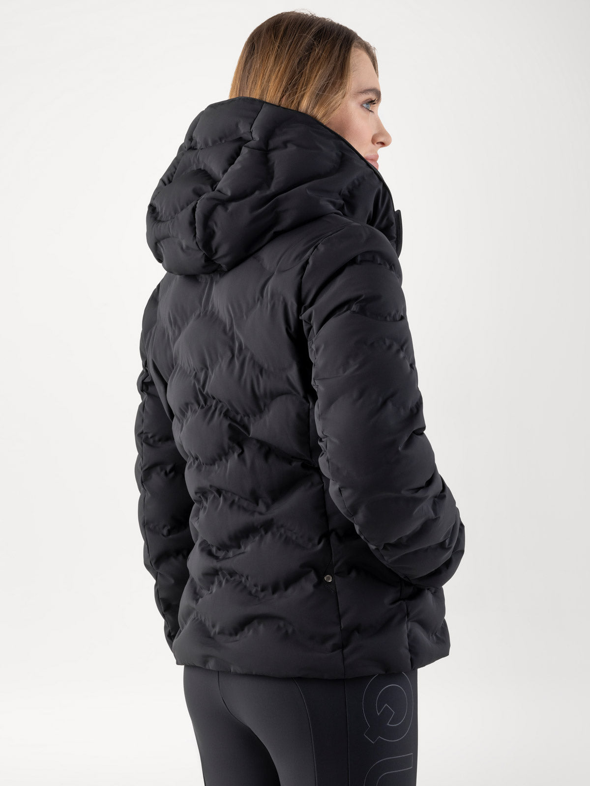 Equiline Quilted Jacket Women Casic Black