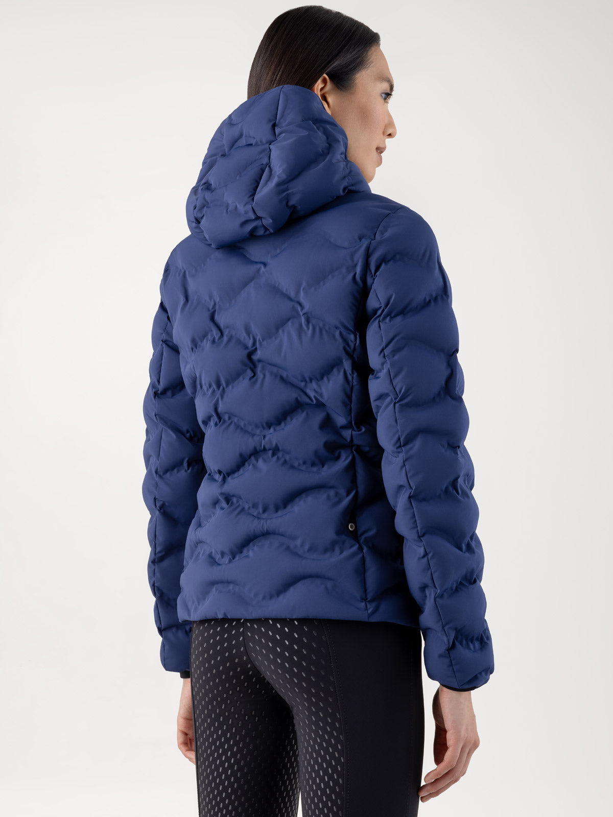 Equiline Quilted Jacket Women Casic Navy