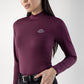 Equiline Training shirt second skin ladies Geco Amaranto