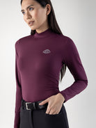 Equiline Trainingsshirt second skin dames Geco Amaranto