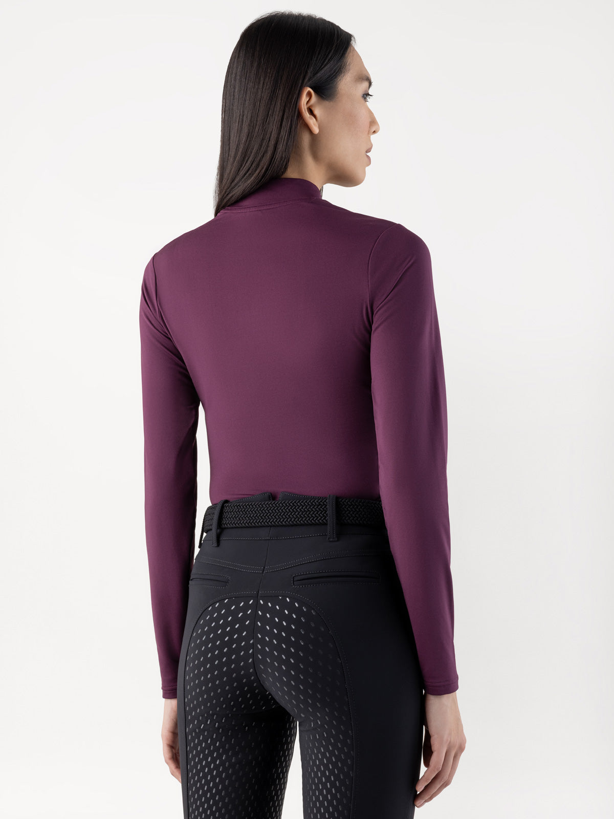 Equiline Training shirt second skin ladies Geco Amaranto