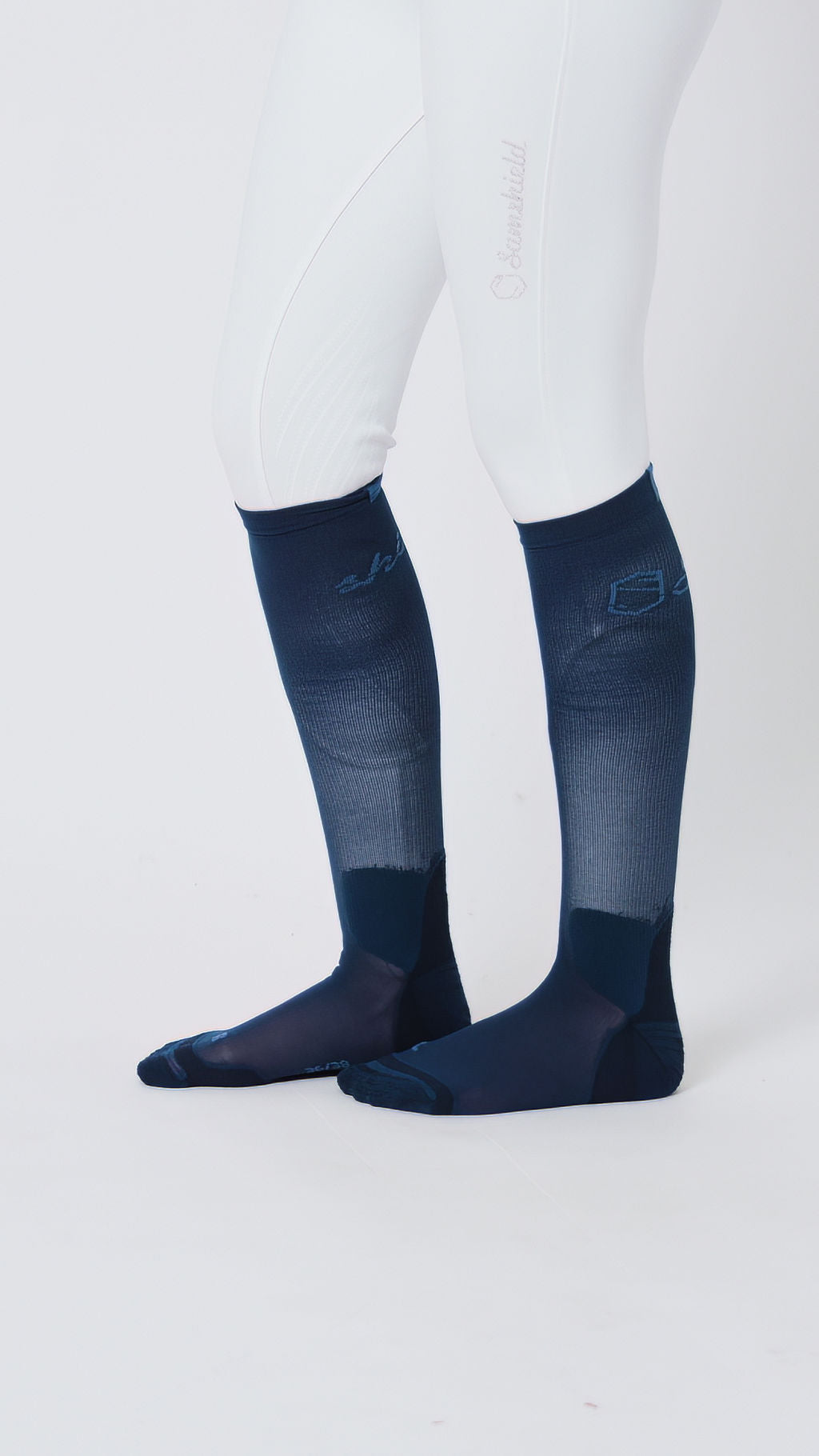 Samshield riding socks Balzane Sport Coolmax navy