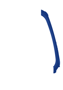 Flex-On Removable Arm set Iron S Stijgbeugels Blauw