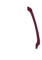 Flex-On Removable Arm set Iron S Stijgbeugels Plum