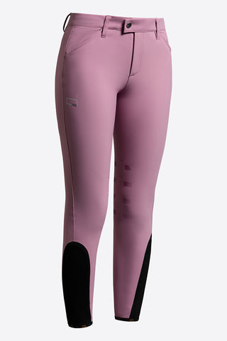 RG riding breeches knee grip junior pink