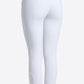 RG Riding Breeches Knee Grip Ladies with High Waist White