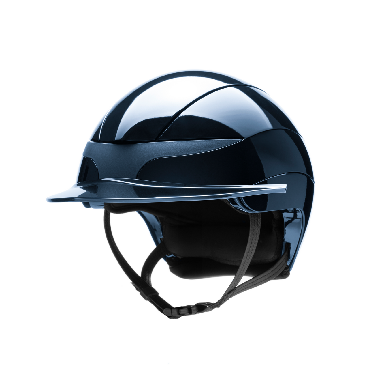 Equiline Horse Riding Helmet Xanto Gloss Navy