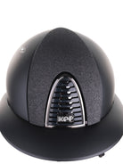 Kep Italia Paardrijhelm Cromo 2.0 Matt Polo Klep Zwart Mirror Black Frame Star Insert