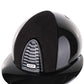 Kep Italia Riding Helmet Cromo 2.0 Polish Polo Peak Black Suede Insert Beige Chin Strap