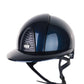 Kep Italia Riding Helmet Cromo 2.0 Shine Polo Peak RAW Frame Blue