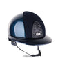 Kep Italia Riding Helmet Cromo 2.0 Shine Polo Peak Blue RAW Frame Suede insert
