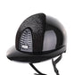 Kep Italia Riding Helmet Cromo 2.0 Shine Polo Peak Black RAW Frame Shaded Silver Insert