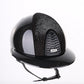 Kep Italia Riding Helmet Cromo 2.0 Shine Polo Peak Black RAW Frame Shaded Silver Insert