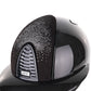 Kep Italia Riding Helmet Cromo 2.0 Shine Polo Peak Black RAW Frame Shaded Silver Insert