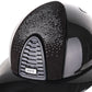 Kep Italia Riding Helmet Cromo 2.0 Shine Polo Peak Black RAW Frame Shaded Silver Insert Beige Chin Strap