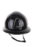 Kep Italia Paardrijhelm Cromo 2.0 Shine Polo Klep Zwart Chrome Frame