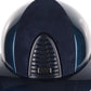 Kep Italia Riding Helmet Cromo 2.0 Shine Polo Peak Blue RAW Frame Suede Blue Insert Beige Chin Strap
