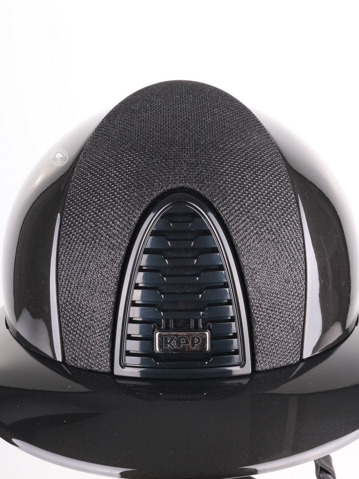 Kep Italia Riding Helmet Cromo 2.0 Shine Polo Peak Black RAW Frame Luminor Insert