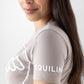 Equiline T-shirt ladies Cubry Tortora