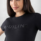 Equiline T-shirt ladies Gelig Black