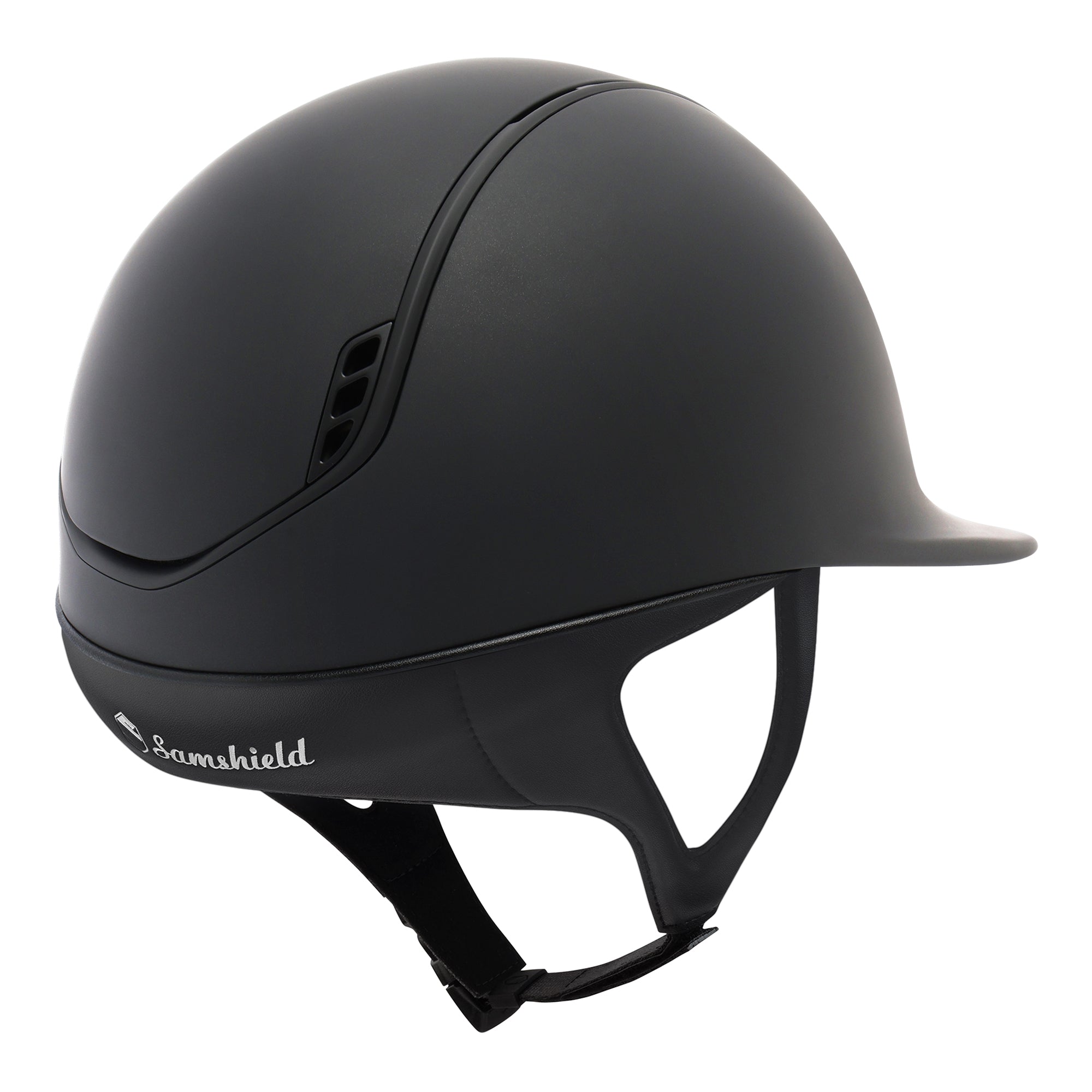 Samshield 2.0 Shadowmatt Darkline Paardrijhelm Zwart