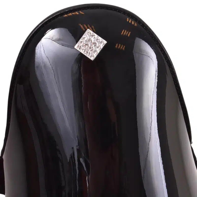 De Niro paardrijlaarzen Bellini Amadeii Lak Zwart